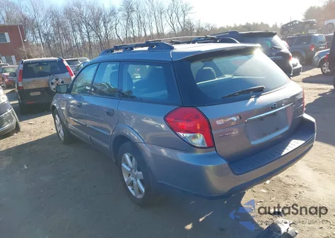 2009 Subaru Outback 2.5I from USA, damaged, VIN 4S4BP61C097343083